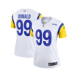 Womens Aaron Donald White Los Angeles Rams Legend Jersey