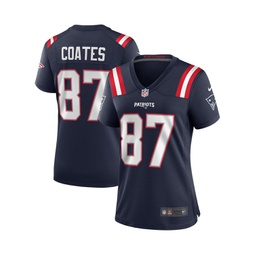 Womens Ben Coates Navy New England Patriots Game Retired Player Jersey