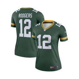 Womens Aaron Rodgers Green Green Bay Packers Legend Jersey