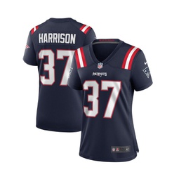 Womens Rodney Harrison Navy New England Patriots Game Retired Player Jersey