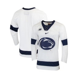 Mens White Penn State Nittany Lions Replica College Hockey Jersey