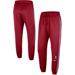 Mens Red Miami Heat 75th Anniversary Showtime On Court Performance Pants