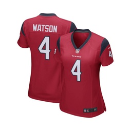 Womens Deshaun Watson Red Houston Texans Team Color Game Jersey