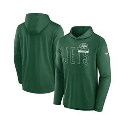 Mens Green New York Jets Performance Team Pullover Hoodie