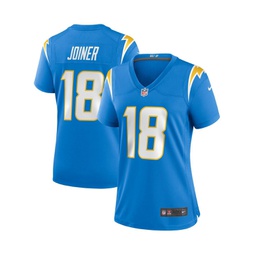 Womens Charlie Joiner Powder Blue Los Angeles Chargers Game Retired Player Jersey