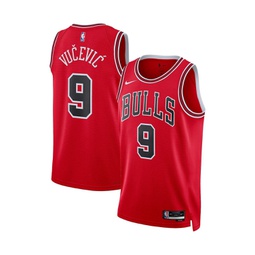 Mens and Womens Nikola Vucevic Red Chicago Bulls Swingman Jersey - Icon Edition