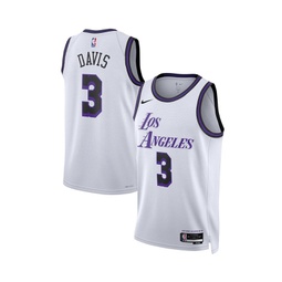Mens and Womens Anthony Davis White Los Angeles Lakers 2022/23 Swingman Jersey - City Edition