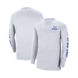 Mens White UCLA Bruins Heritage Max 90 Long Sleeve T-shirt