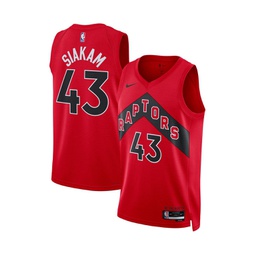 Mens and Womens Pascal Siakam Red Toronto Raptors Swingman Jersey - Icon Edition