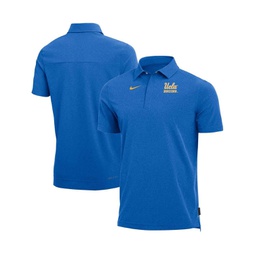 Mens Heathered Blue UCLA Bruins 2022 Coach Performance Polo Shirt