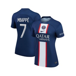 Womens Kylian Mbappe Blue Paris Saint-Germain 2022/23 Home Replica Player Jersey