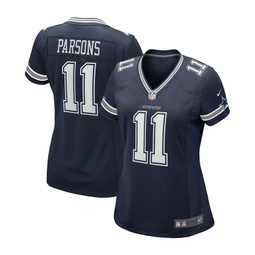 Womens Micah Parsons Navy Dallas Cowboys Game Jersey