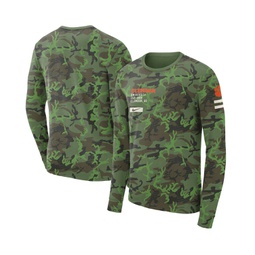 Mens Camo Clemson Tigers Military-Inspired Long Sleeve T-shirt