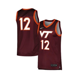 Mens Maroon Virginia Tech Hokies Replica Basketball Jersey