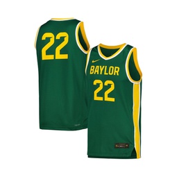 Mens and Womens Green Baylor Bears Replica Basketball Jersey