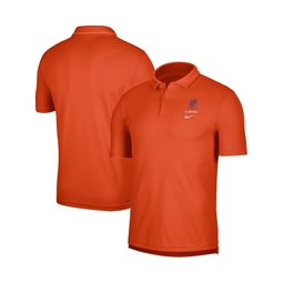 Mens Orange Clemson Tigers UV Performance Polo Shirt