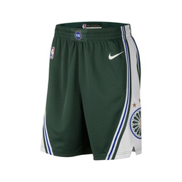 Mens Green Detroit Pistons 2022/23 City Edition Swingman Shorts