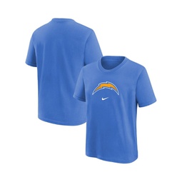 Little Boys Powder Blue Los Angeles Chargers Team Wordmark T-shirt
