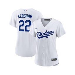 Los Angeles Dodgers Womens Clayton Kershaw Official Player Replica Jersey