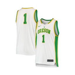 #1 White Oregon Ducks Replica Womens Basketball Jersey