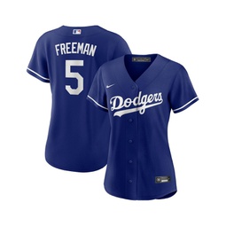Womens Freddie Freeman Royal Los Angeles Dodgers Alternate Replica Player Jersey