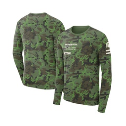 Mens Camo Michigan State Spartans Military-Inspired Long Sleeve T-shirt