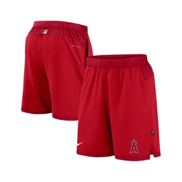 Mens Red Los Angeles Angels Authentic Collection Flex Vent Performance Shorts