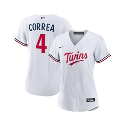 Womens Carlos Correa White Minnesota Twins Home Replica Player Jersey