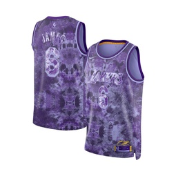Mens and Womens LeBron James Purple Los Angeles Lakers Select Series Swingman Jersey