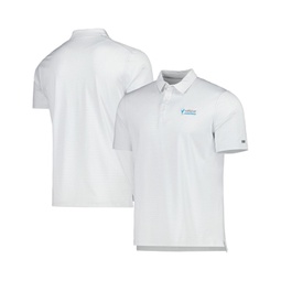 Mens White 2023 Valspar Championship Stripe Performance Polo Shirt