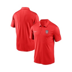 Mens Red USMNT Victory Performance Polo Shirt