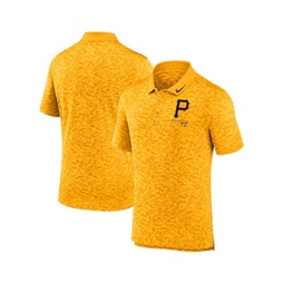 Mens Gold Pittsburgh Pirates Next Level Polo Shirt