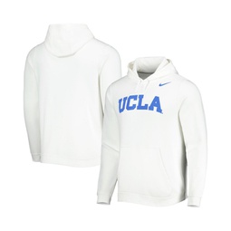 Mens White UCLA Bruins Logo Club Pullover Hoodie