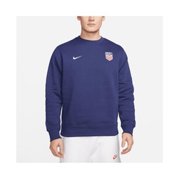 Mens Navy USMNT Club Pullover Sweatshirt