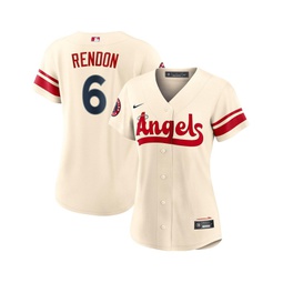 Womens Anthony Rendon Cream Los Angeles Angels City Connect Replica Player Jersey