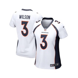 Womens Russell Wilson White Denver Broncos Game Jersey