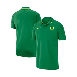Mens Green Oregon Ducks Coaches Performance Polo Shirt