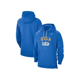 Mens Blue UCLA Bruins Team Arch Fan Pullover Hoodie