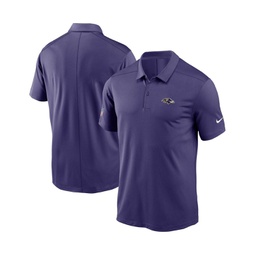 Mens Purple Baltimore Ravens Sideline Victory Performance Polo Shirt