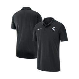 Mens Black Michigan State Spartans 2023 Coaches Performance Polo Shirt