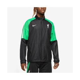 Mens Black Liverpool Academy AWF Raglan Full-Zip Jacket