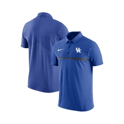 Mens Royal Kentucky Wildcats 2023 Coaches Performance Polo Shirt