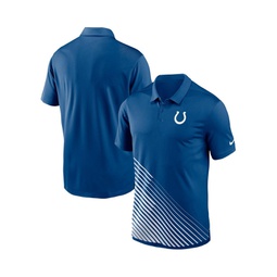 Mens Royal Indianapolis Colts Vapor Performance Polo Shirt
