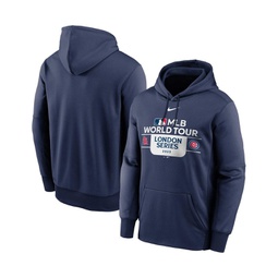 Mens Navy 2023 MLB World Tour: London Series Chicago Cubs vsSt. Louis Cardinals Matchup Performance Pullover Hoodie