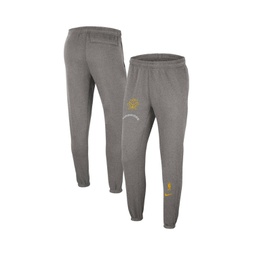 Mens Heather Charcoal Golden State Warriors 2022/23 City Edition Courtside Brushed Fleece Sweatpants
