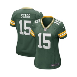 Womens Bart Starr Green Green Bay Packers Game Retired Player Jersey