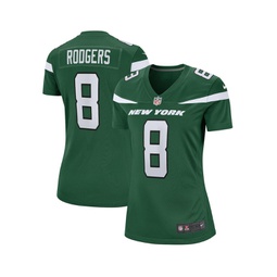 Womens Aaron Rodgers Gotham Green New York Jets Game Jersey