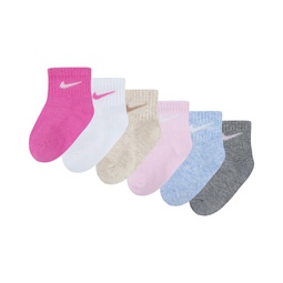 Baby Boys or Baby Girls Assorted Ankle Socks Pack of 6
