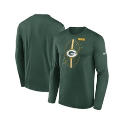 Mens Green Green Bay Packers Legend Icon Long Sleeve T-shirt