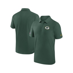 Mens Green Green Bay Packers Sideline Coaches Performance Polo Shirt